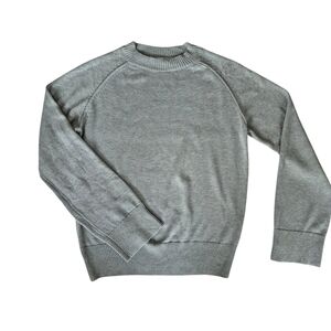 Vuja De Piege Cotton Cashmere Blend Pullover Sweater In Gray